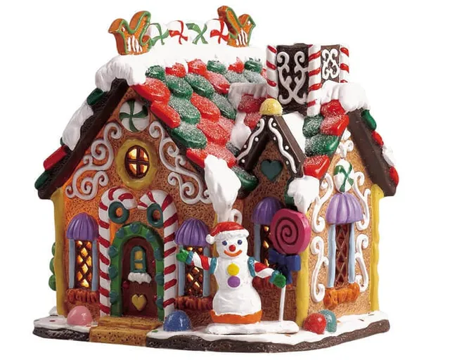 lemax-sugar-shack-beleuchtetes-miniaturhaus-sugar-n-spice image 1