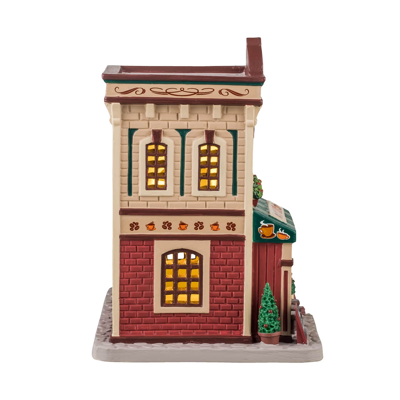 lemax-cozy-caf-beleuchtetes-miniaturhaus-caddington-weihnachtshaus image 2
