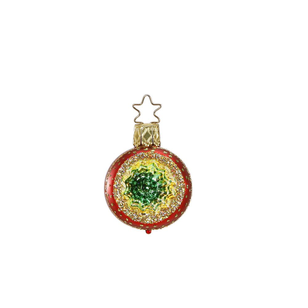 inge-glas-funkelnder-reflex-christbaumkugel-4-cm-rot image 1