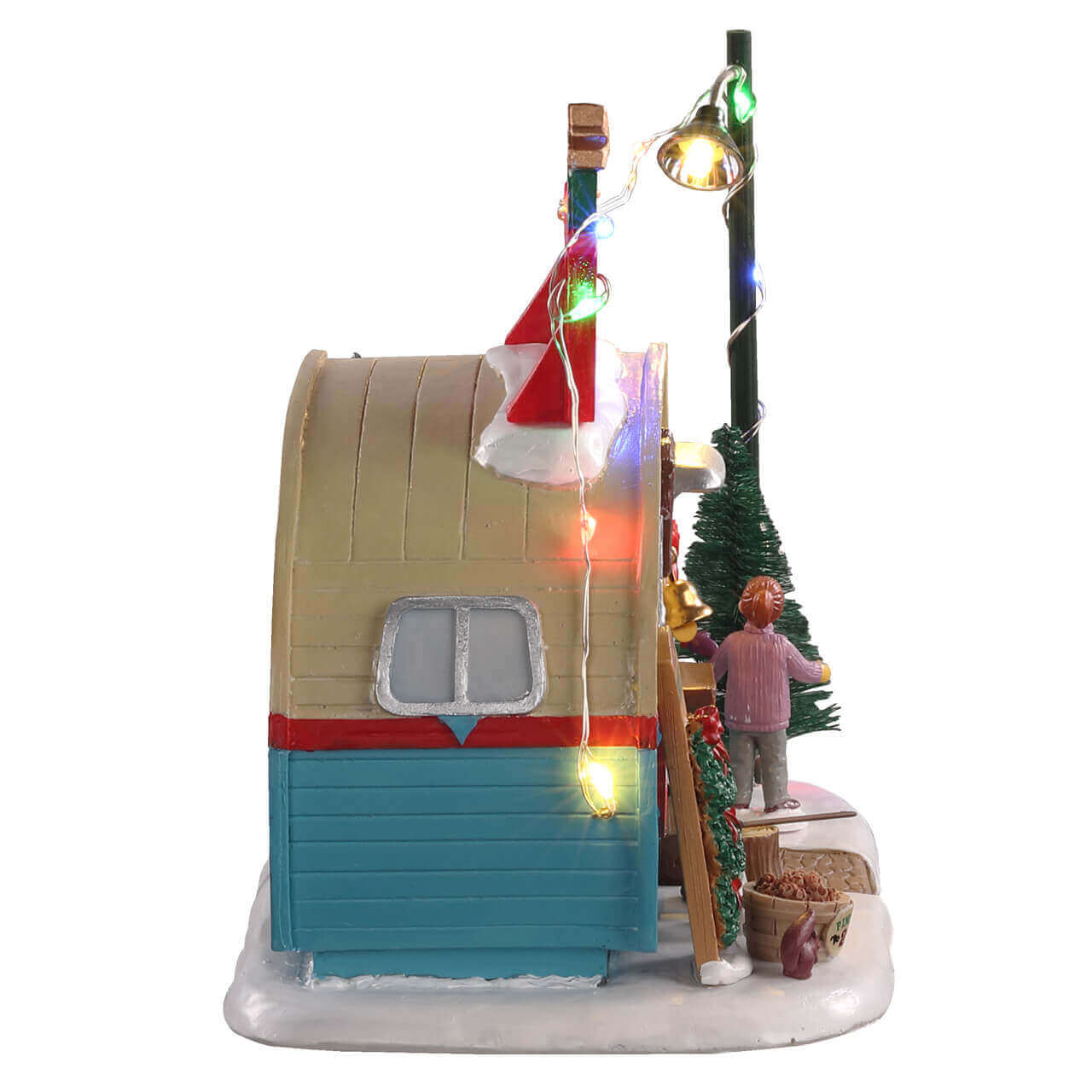 lemax-ted-s-tree-lot-beleuchtete-miniatur-szene-vail-village image 2