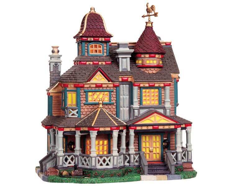 lemax-blakely-house-beleuchtetes-miniatur-wohnhaus-weihnachtsdorf image 4