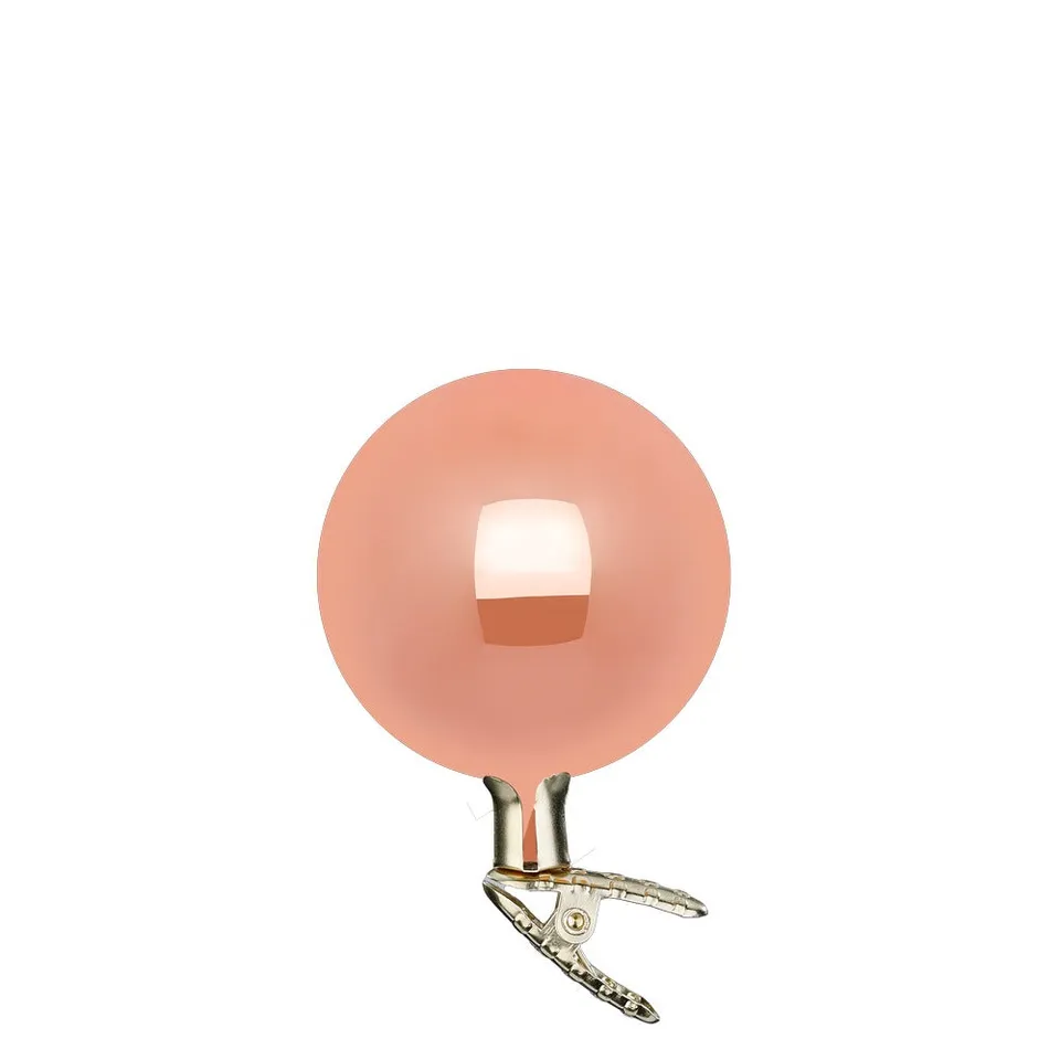inge-glas-kugeln-auf-clip-christbaumkugel-apricot-opal-10-cm image 1