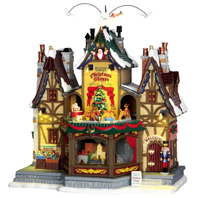 lemax-holiday-hamlet-christmas-shoppe-weihnachtsladen-aus-der-caddington-serie image 1