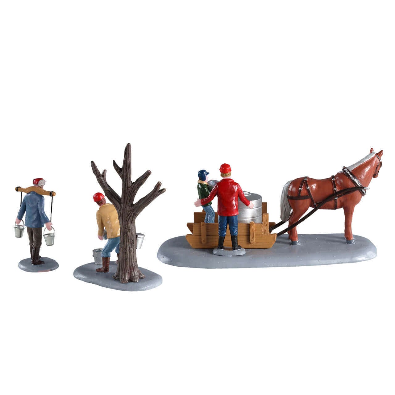 lemax-maple-syrup-season-miniatur-set-ahorn-ernte image 4