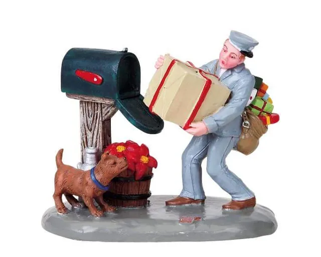 lemax-postal-predicament-weihnachtsfigur-post-szene image 1