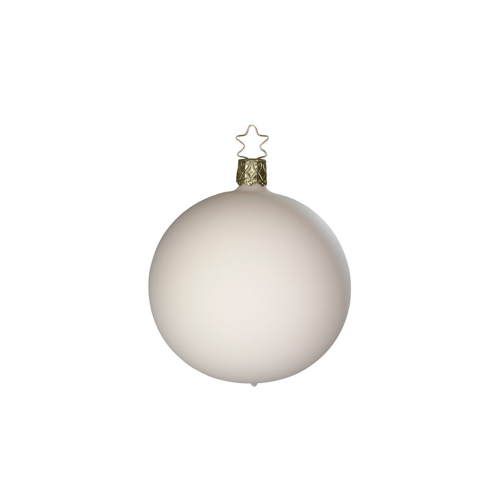 inge-glas-kugeln-creme-samt-christbaumkugel-10-cm image 2