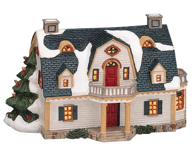 lemax-hudson-house-beleuchtetes-miniaturhaus image 1