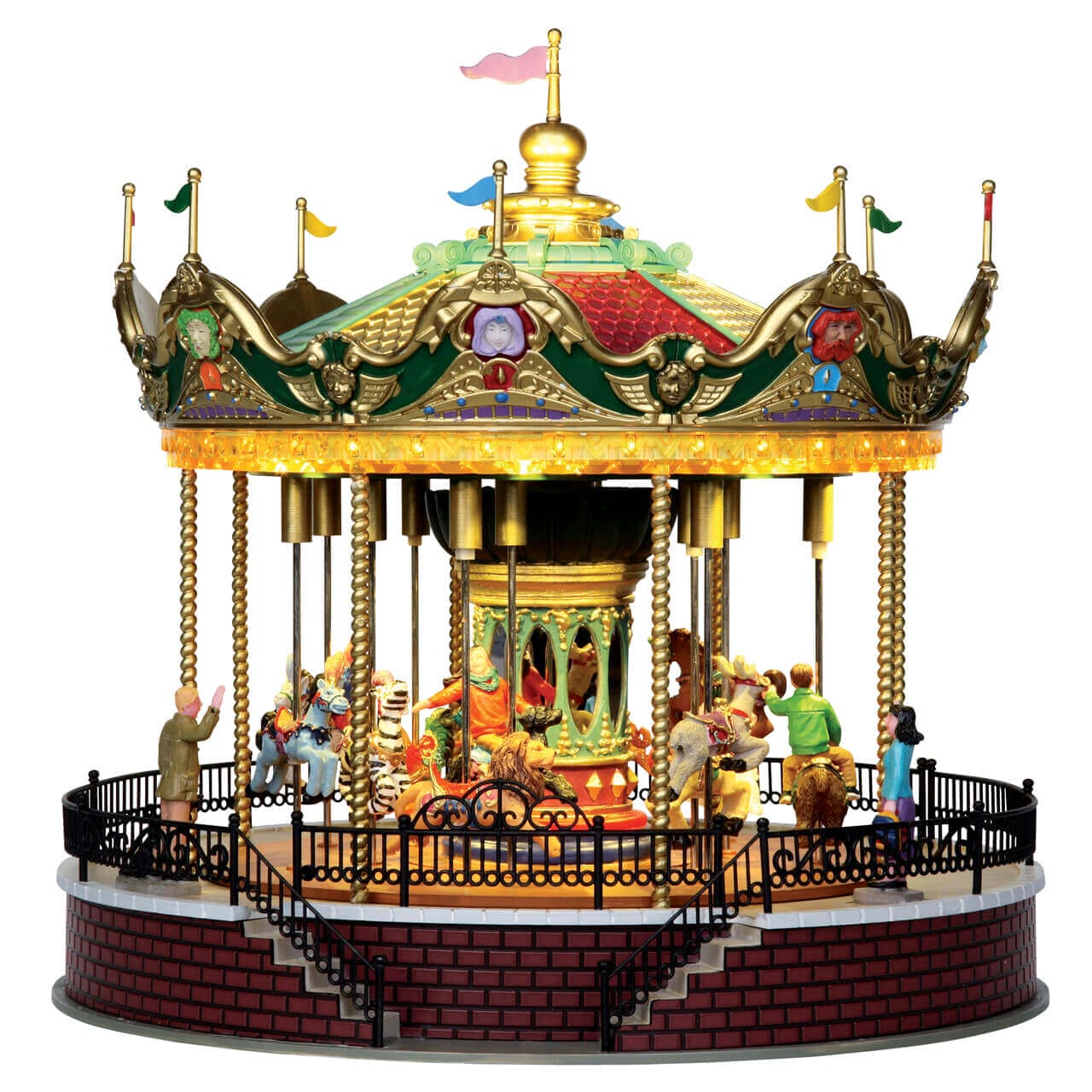 lemax-sunshine-carousel-karussell-mit-bewegung image 1