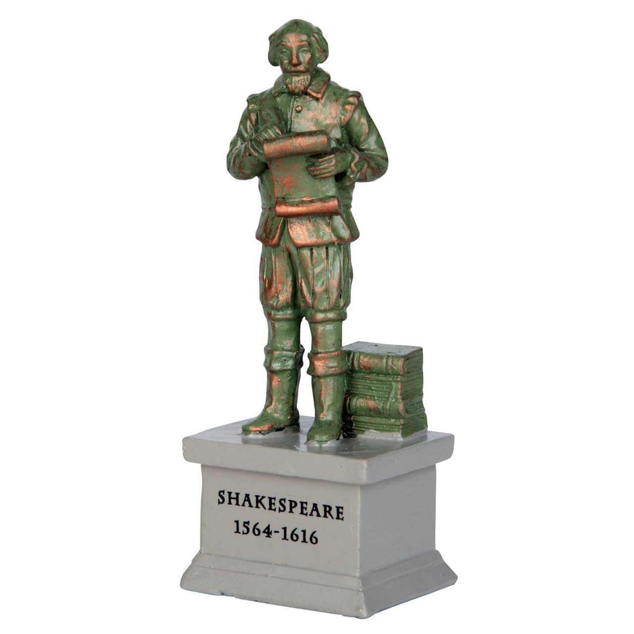 lemax-park-statue-shakespeare-miniatur-figur image 1