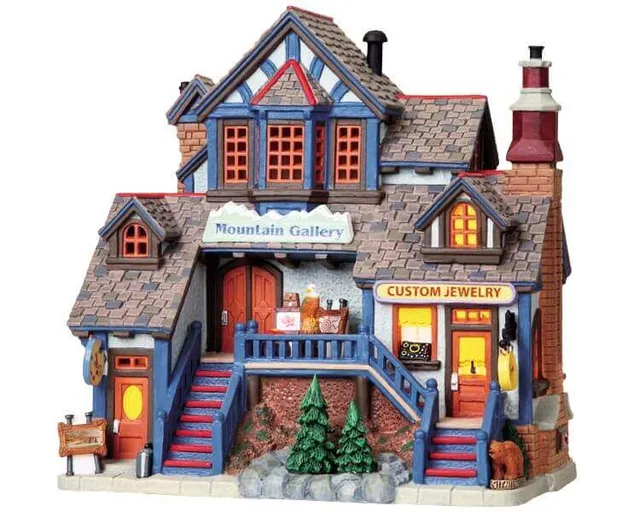 lemax-mountain-gallery-holidays-seasons-miniaturhaus image 1