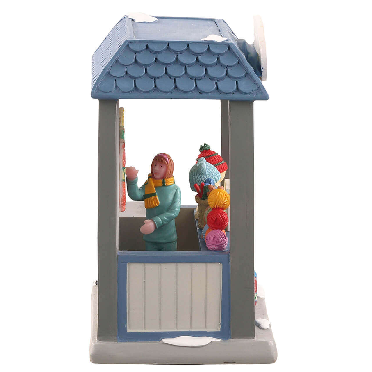 lemax-the-knit-n-needle-yarn-shop-miniaturhaus-caddington-village image 2