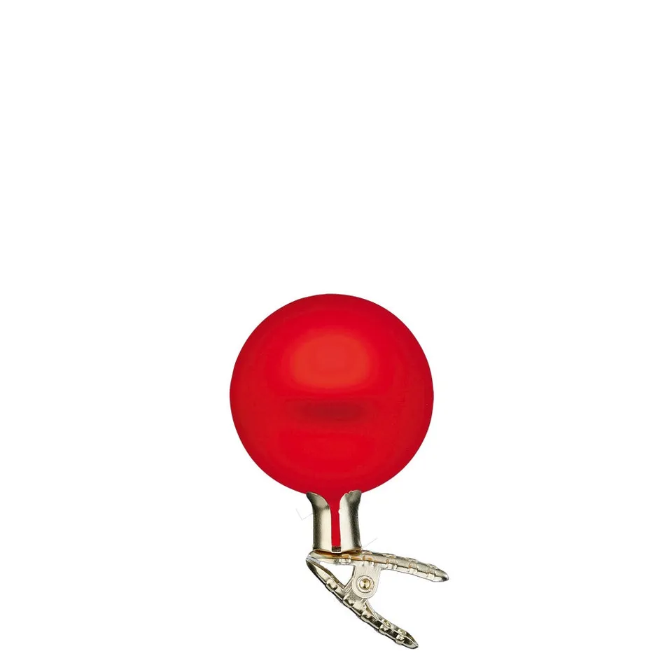 inge-glas-kugeln-auf-clip-christbaumkugel-rot-matt-6-cm image 1