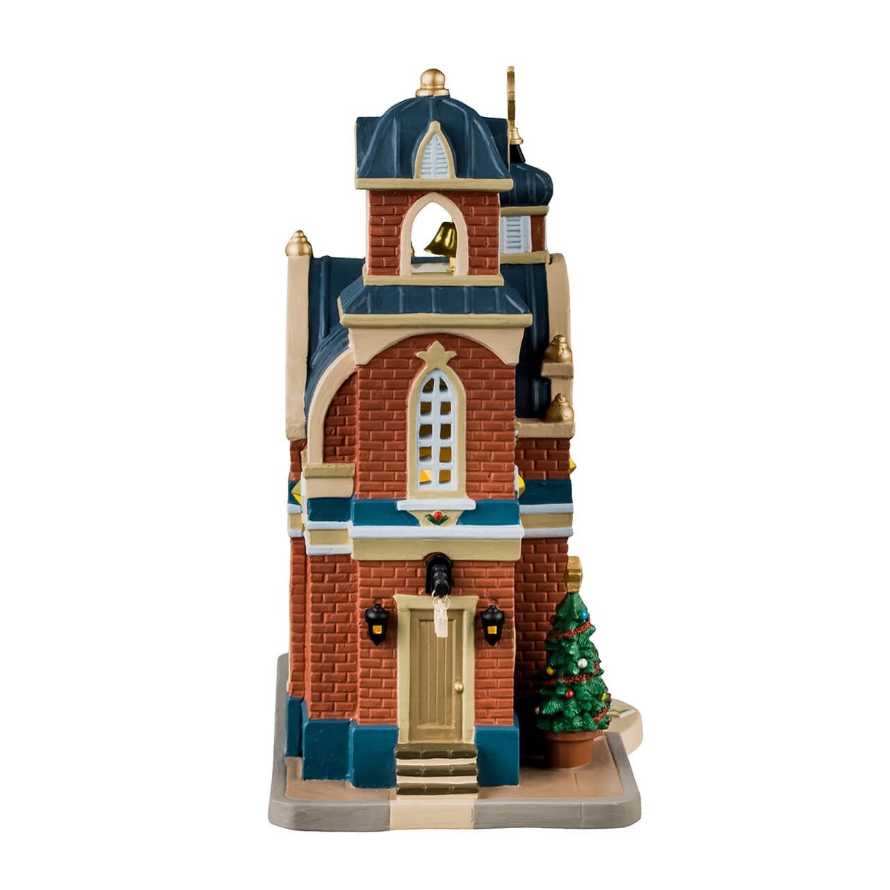 lemax-spirit-of-joy-community-church-beleuchtetes-miniatur-kirchenhaus-caddingto image 2