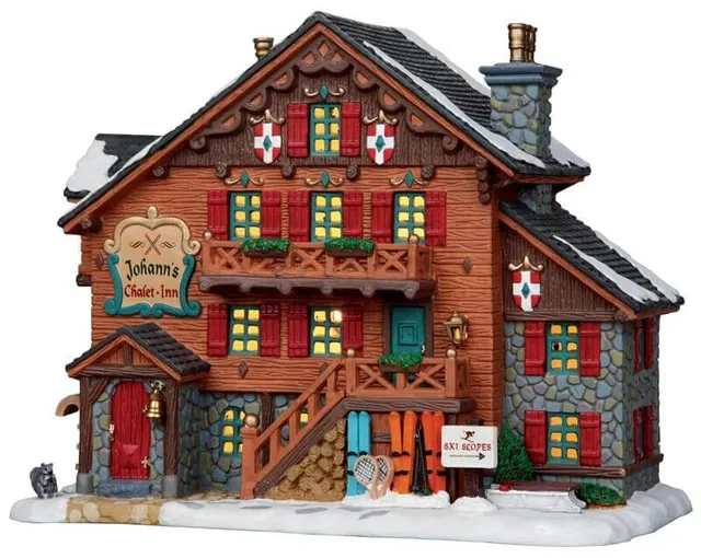 lemax-johann-s-chalet-inn-beleuchtetes-miniaturhaus image 1