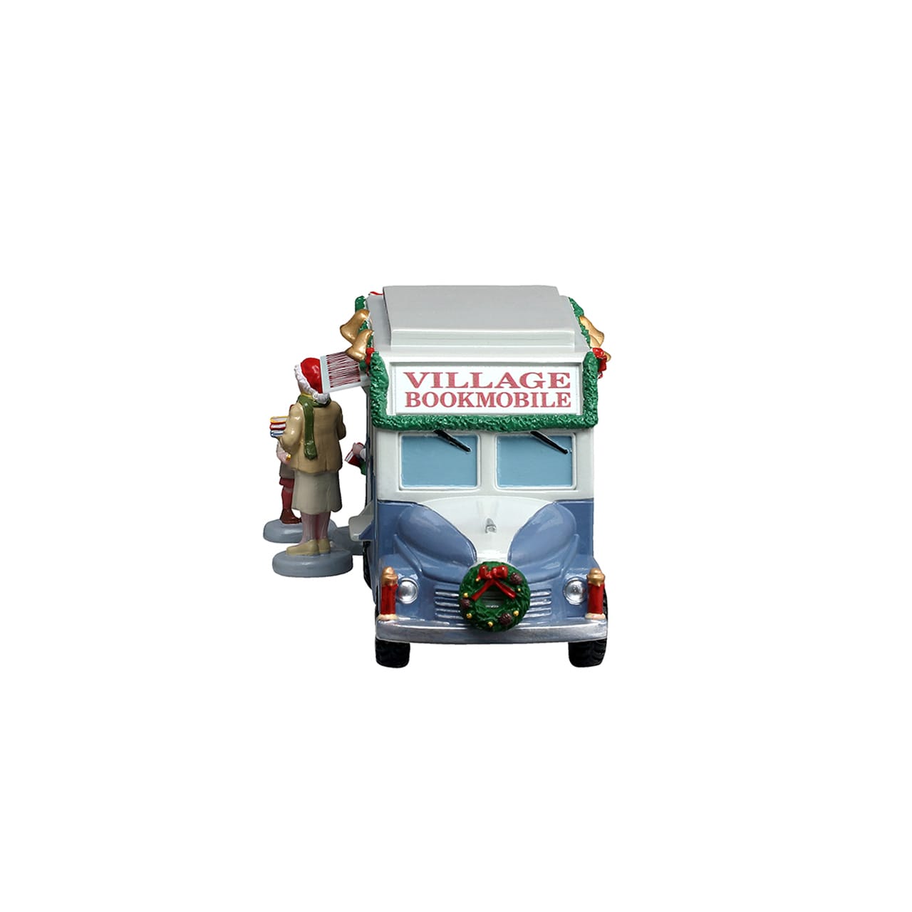 lemax-bookmobile-mobile-bibliothek-weihnachtsdorf-fahrzeug image 3