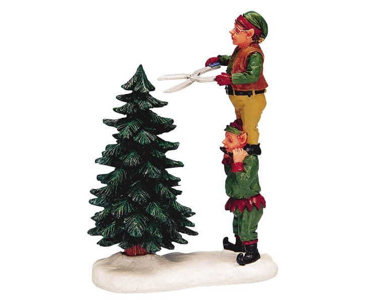 lemax-elf-tree-trimming-miniatur-figuren image 1