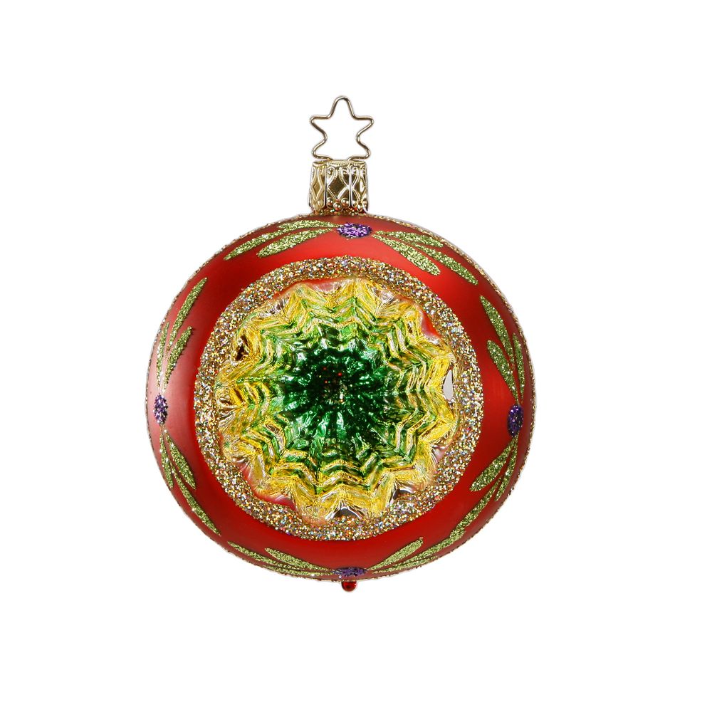 inge-glas-funkelnder-reflex-christbaumkugel-aus-glas-8-cm-rot image 1