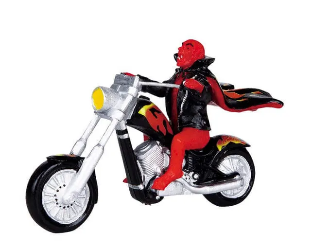lemax-hell-on-wheels-spooky-town-fahrzeug-figur image 1