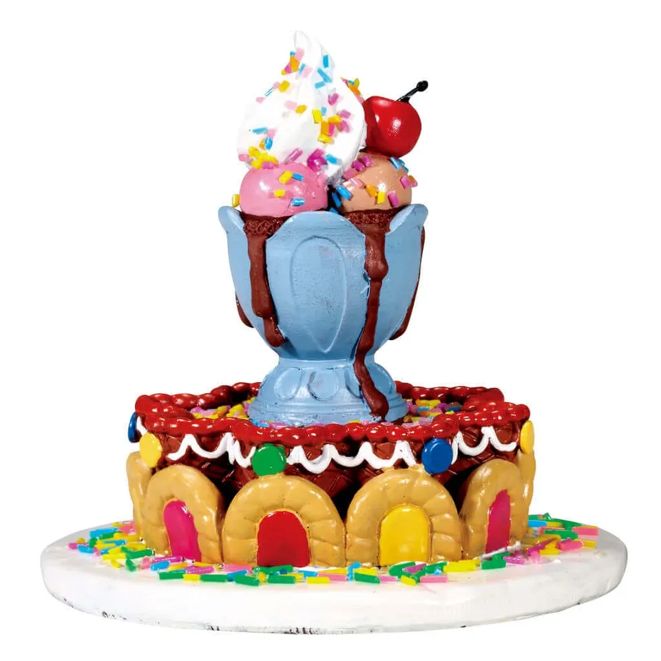 lemax-sundae-fountain-miniatur-geb-ude-sugar-n-spice image 1