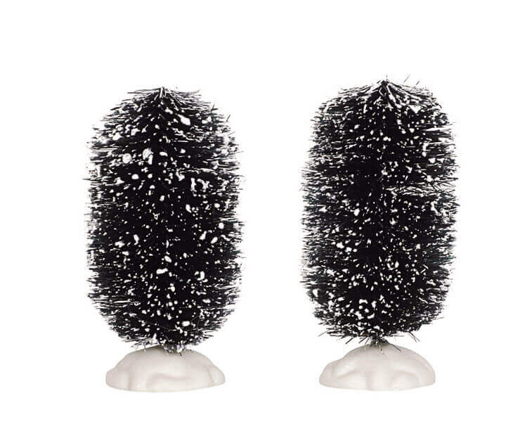 lemax-4-inch-oval-bristle-tree-2er-set-miniatur-b-ume image 1