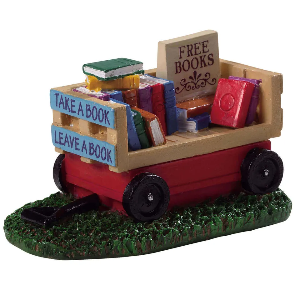 lemax-book-wagon-miniatur-b-cherwagen-f-r-die-lemax-szene-23-rabatt image 1