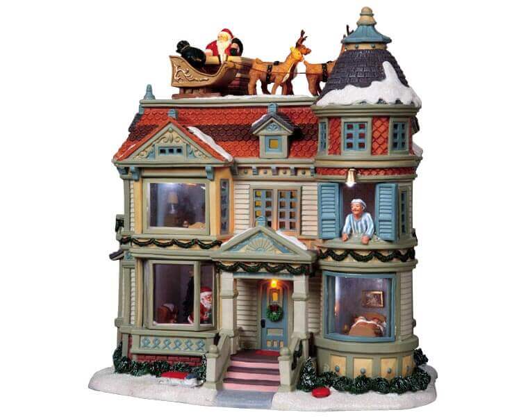 lemax-twas-the-night-before-weihnachtsszene-miniatur image 1