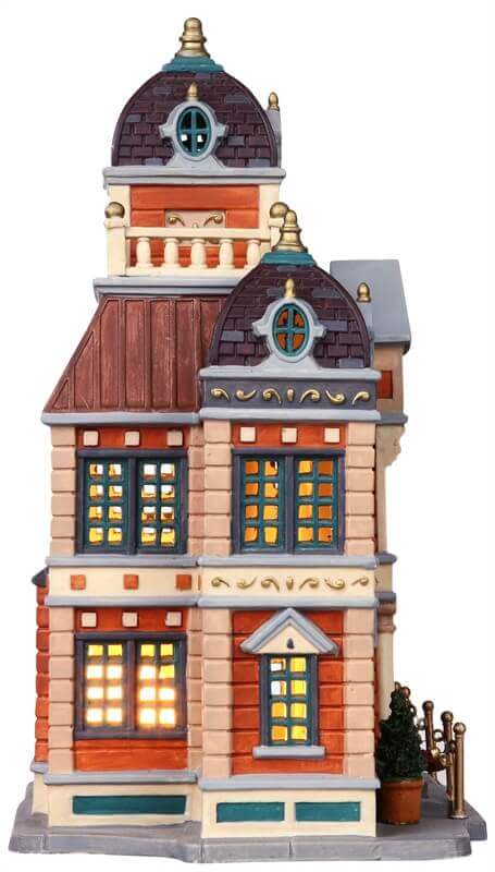 lemax-court-house-miniatur-rathaus-weihnachtsdorf image 3