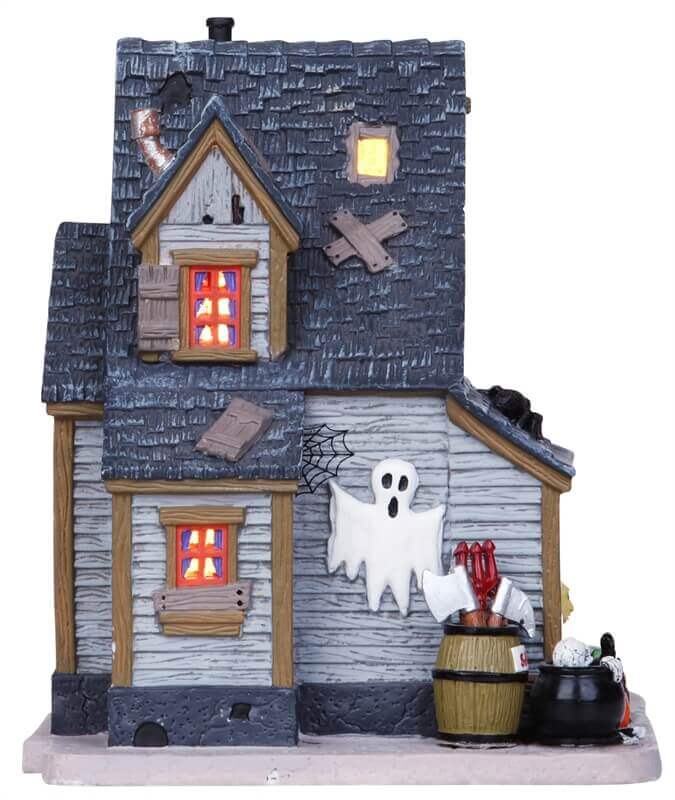 lemax-grimsley-s-house-of-halloween-decor-spooky-town image 2
