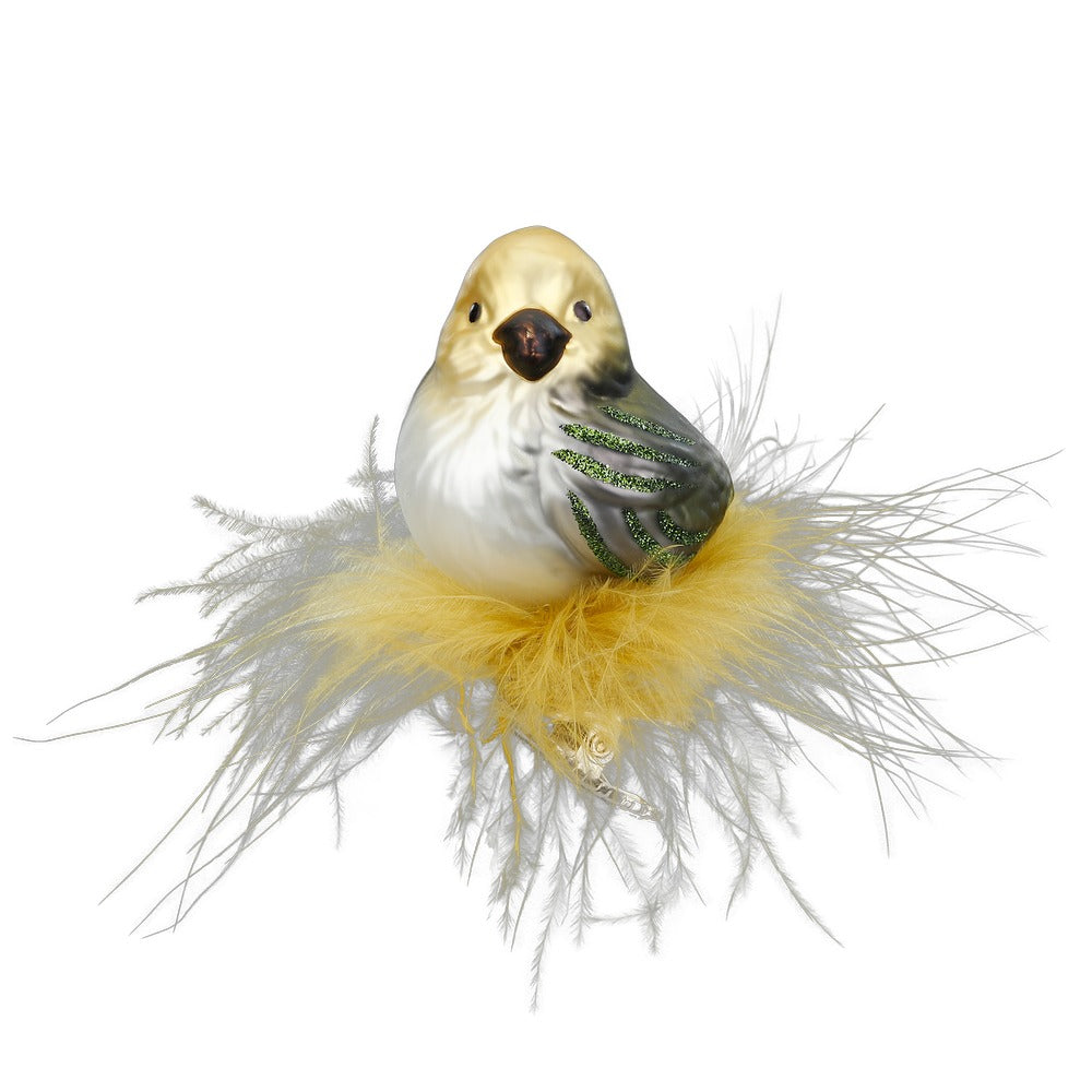 inge-glas-gr-nfink-christbaumkugel-glasvogel-7-cm image 1