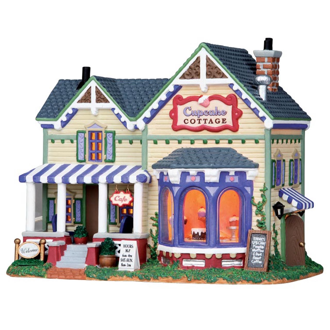 lemax-cupcake-cottage-beleuchtetes-sammelhaus-f-r-weihnachtsd-rfer-holidays-seas image 1