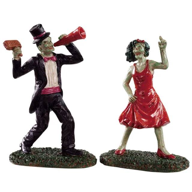 lemax-the-dancing-dead-spooky-town-figurenset image 1