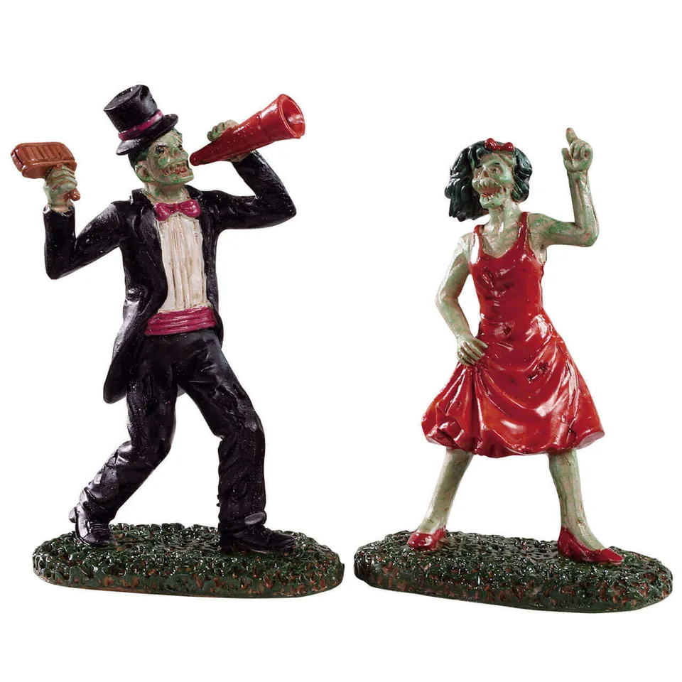 lemax-the-dancing-dead-spooky-town-figurenset image 1
