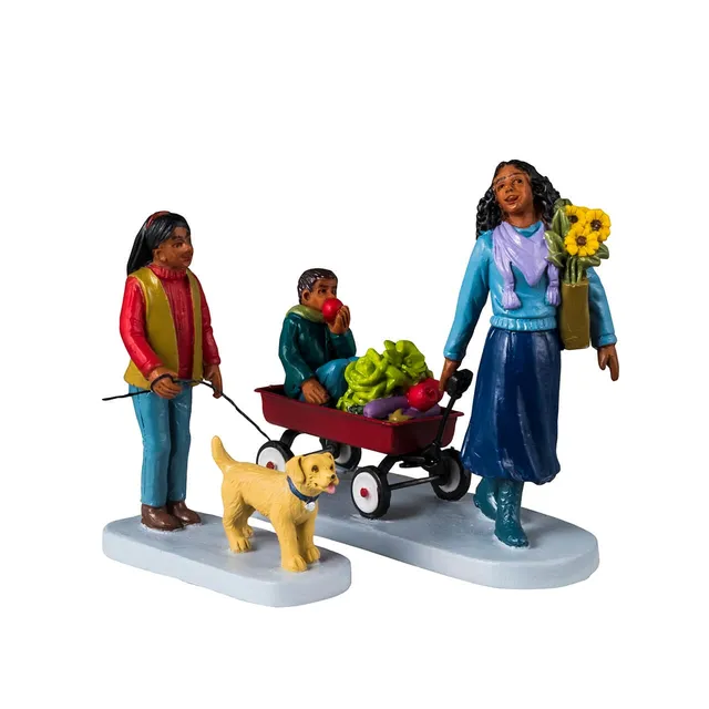 lemax-farmer-s-market-saturday-harvest-crossing-figurenszene image 1