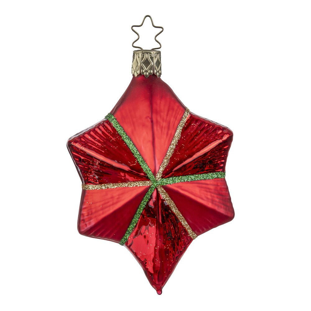 inge-glas-weihnachtlicher-stern-glasanh-nger-christbaumschmuck-9-5-cm image 1