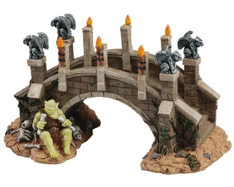 lemax-troll-bridge-miniatur-br-cke-spooky-town image 1