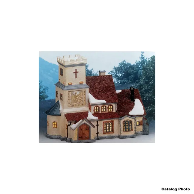 lemax-worthington-abbey-beleuchtete-miniatur-kirche-abtei image 1