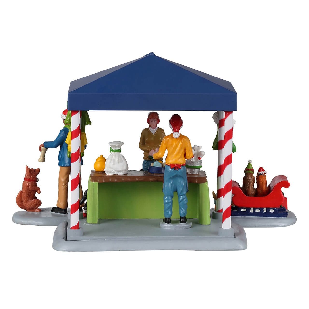 lemax-santa-claws-paws-tierladen-miniaturhaus image 4