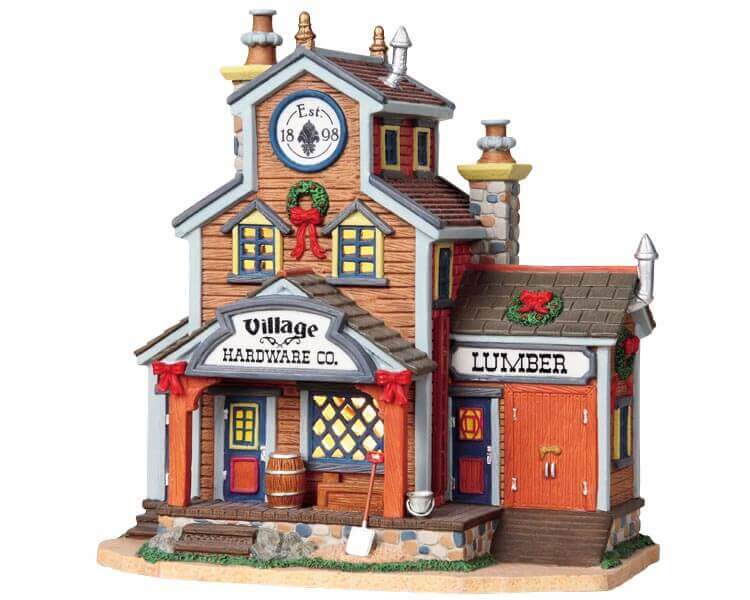 lemax-village-hardware-co-gesch-ftshaus-f-r-weihnachtsdorf image 2