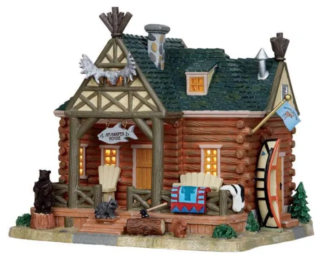 lemax-jim-harper-house-beleuchtetes-miniaturhaus image 1