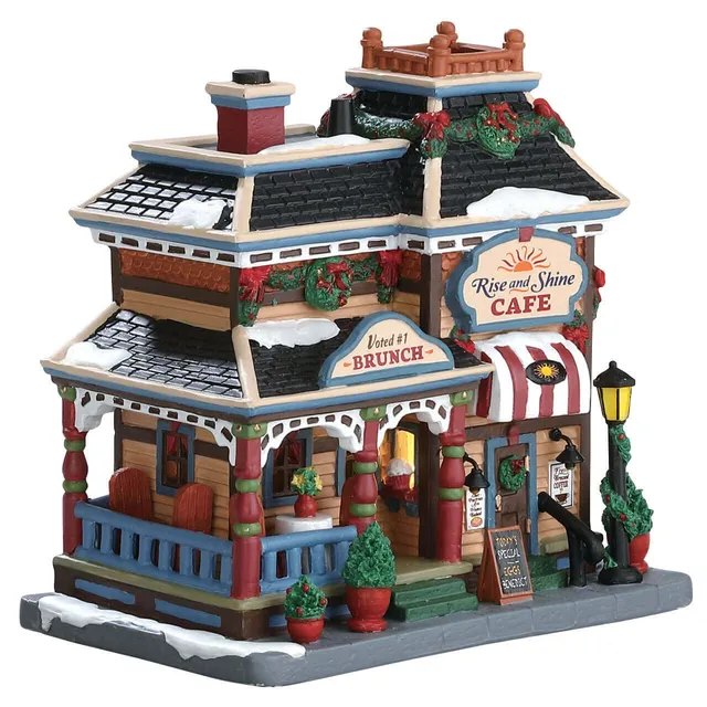 lemax-rise-and-shine-cafe-weihnachtsdorf-geb-ude image 1