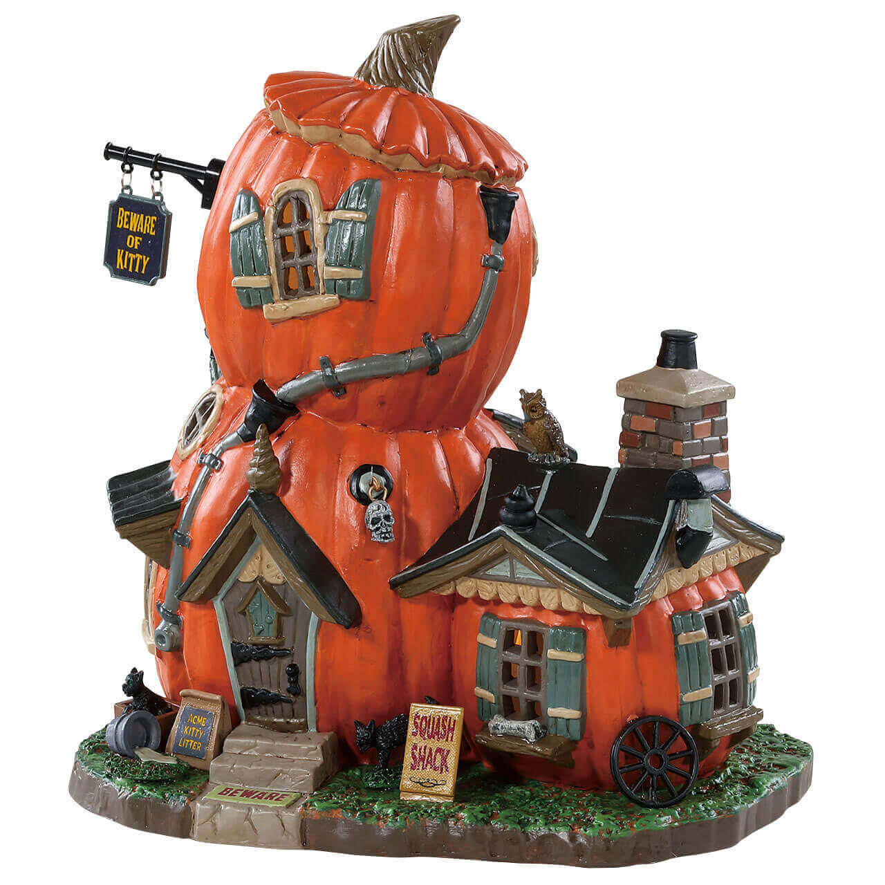 lemax-spooky-town-squash-shack-k-rbis-miniaturhaus image 1