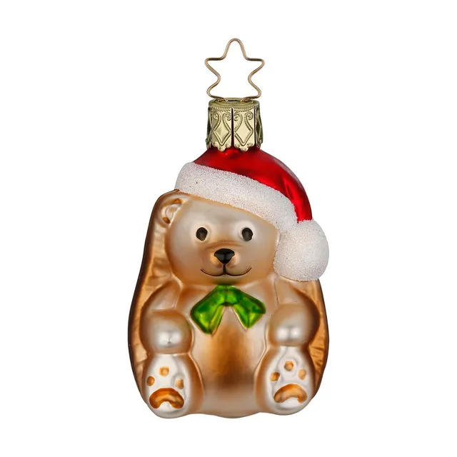 inge-glas-weihnachtsigelchen-christbaumkugel-aus-glas-7-cm image 1