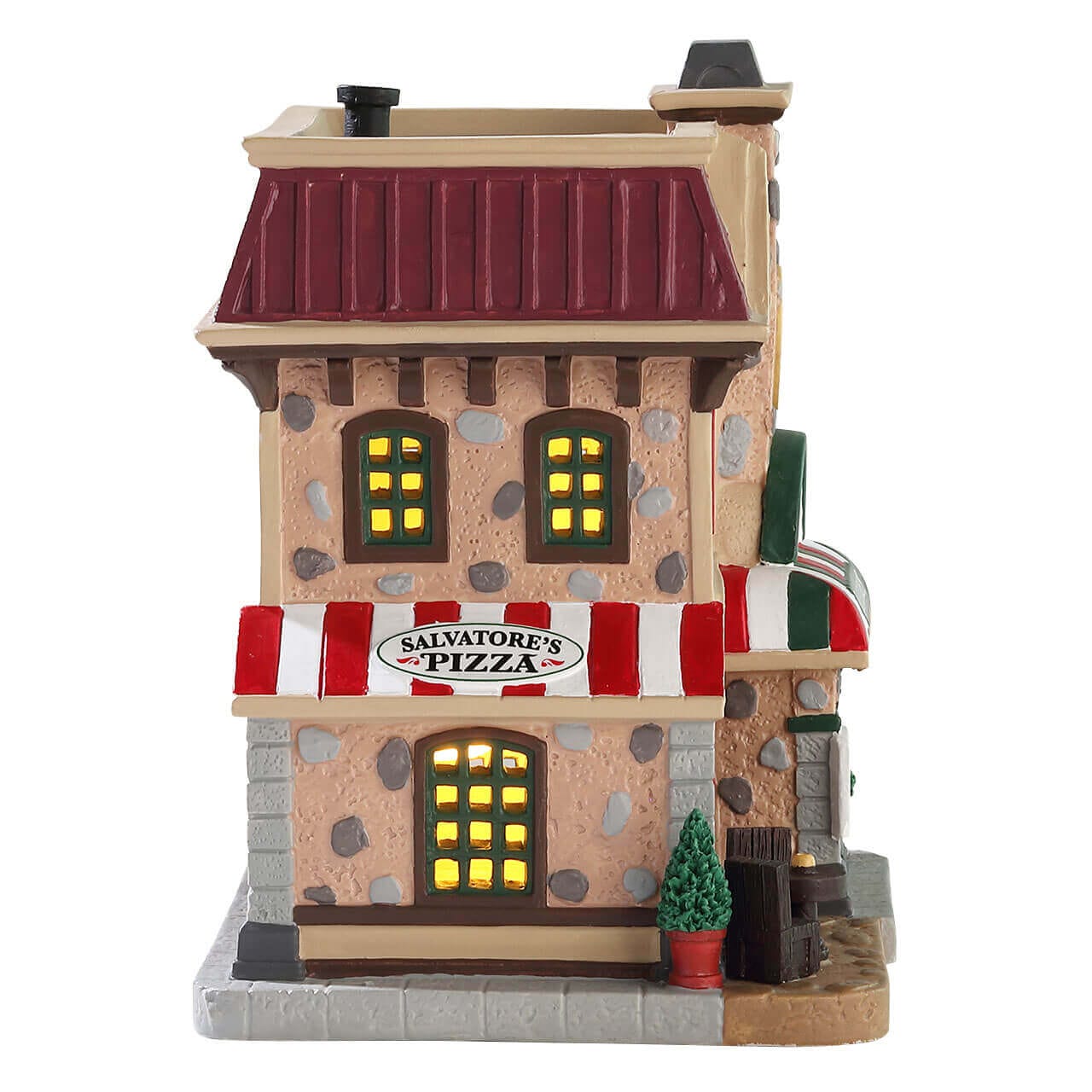 lemax-salvatore-s-pizzeria-beleuchtetes-miniaturhaus image 3