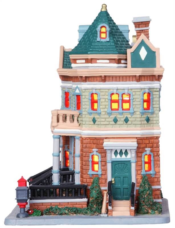 lemax-paddy-s-brownstone-miniatur-stadthaus image 2