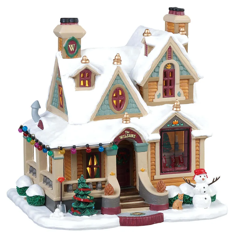 lemax-wilson-residence-beleuchtetes-miniaturhaus image 1