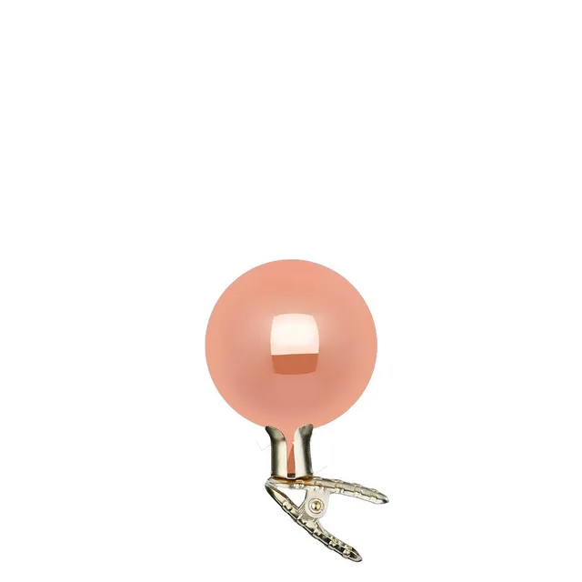 inge-glas-kugeln-auf-clip-apricot-opal-6-cm-christbaumkugel image 1