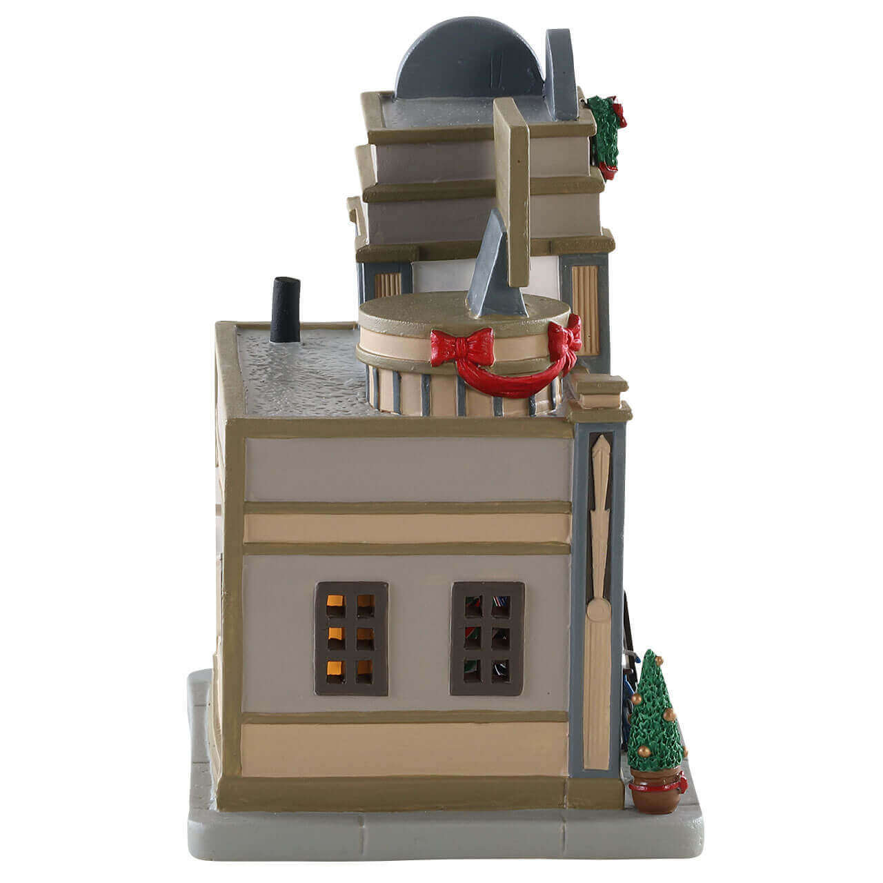 lemax-jens-bike-shop-beleuchtetes-weihnachtsdorf-haus image 3