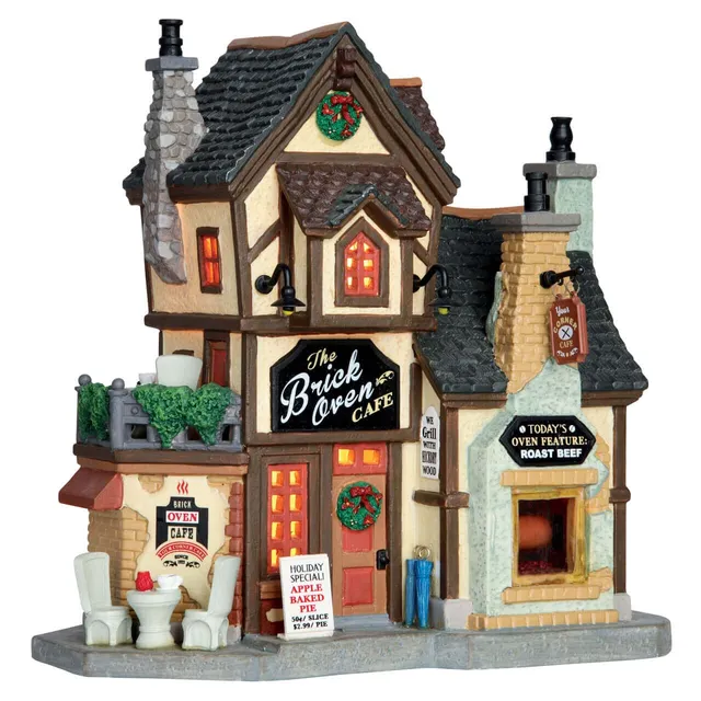 lemax-the-brick-oven-cafe-weihnachtsdorf-geb-ude image 1