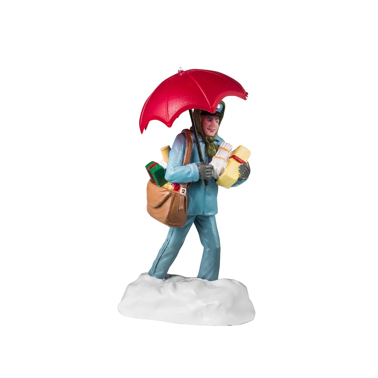 lemax-snowy-delivery-vail-village-figur image 1