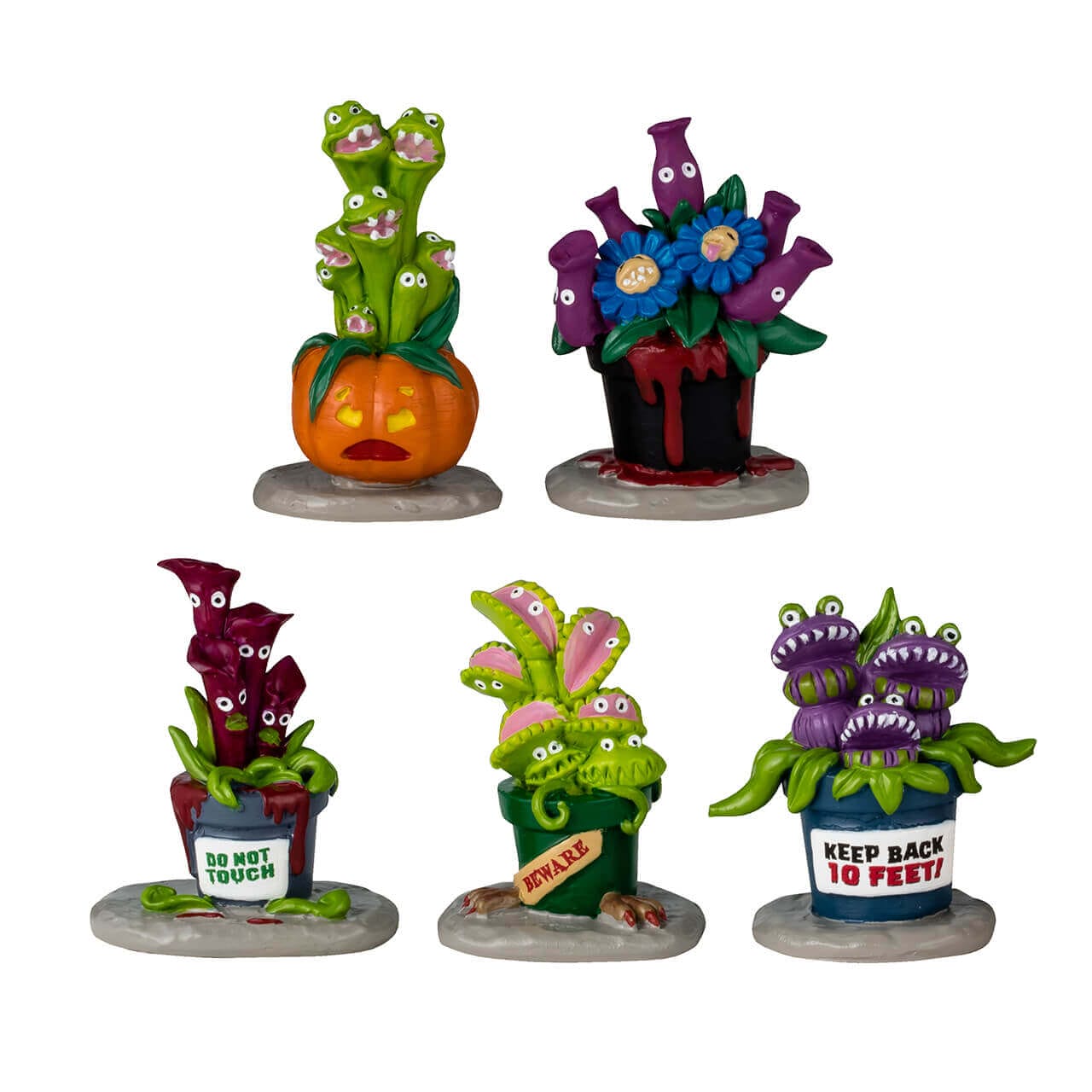 lemax-hungry-houseplant-horror-spooky-town-figur image 1